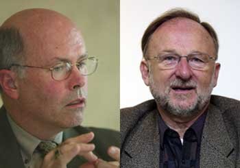 ◀데이비트 맥캔. 변영욱 기자 ▶다니에 부세.박영대 기자