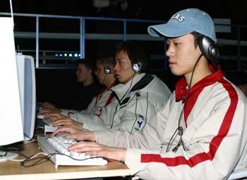 스타크래프트 국가대항전서 1위를 차지한 한국대표선수들