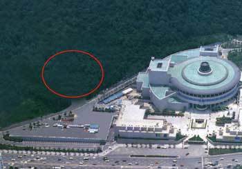 예술의전당이 밝힌 동굴 뮤지컬극장 계획부지(타원내).사진제공 예술의전당