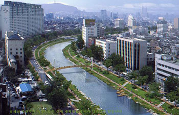 서울 청계천 복원 예상 조감도. - 사진제공 서울시