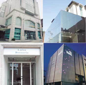 분더숍/ 마틴싯봉,위는 안나수이// 이경민 포레/루이자 베까리아/ 신석교 기자(왼쪽 위부터 시계방향)