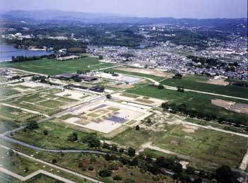 50년간 발굴,조사를 이어가고 있는 일본 헤이죠쿄 유적 전경/사진제공 일본나라문화재연구소