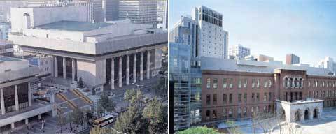 제자리를 찾지 못하고 표류중인 서울시 대표문화공간 세종문화회관(왼쪽) 과 서울시립미술관./동아일보 자료사진