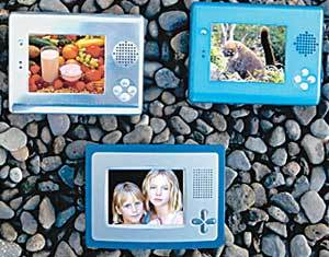 휴대용 미디어 플레이어(PMP)의 디자인 시안. 사진제공 인텔