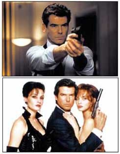 ‘007 어나더데이’(위)와 ‘007 네버다이’.