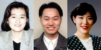 김은아,윤진원,나인희(왼쪽부터)