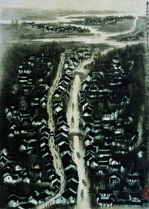 리커란, 수향소흥성(水鄕紹興城), 1962년.사진제공 시공사