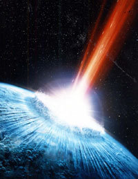 소행성 충돌에 따른 전지구적 재앙을 그린 영화 ‘딥 임팩트’의 한장면. -동아일보 자료사진