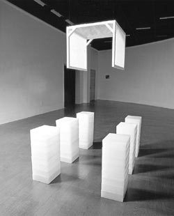 박은선의 ‘기둥1’. 2002, 150×200×200㎝.
