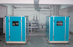 산업폐수의 열을 재활용하는 열펌프. -사진제공 한국에너지기술연구원