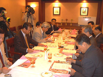 지난달 31일 열린 9인 위원회.-사진제공 한국기독교총연합회