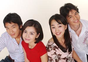 23일 시작하는 MBC 주말드라마 ‘회전목마’의 주인공인 김남진 장서희 수애 이동욱(왼쪽부터). 사진제공 MBC