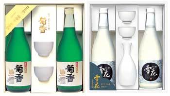 ▼쌀로만 빚은 '국향' ▼최고급 전통주로 꼽히는 '설화'