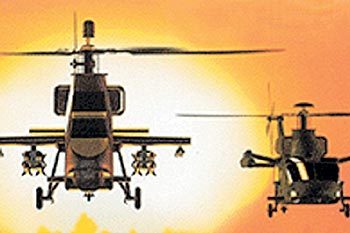 정부가 국책사업으로 추진키로 한 한국형 다목적 헬기(KMH)의 모형. 한국항공우주산업의 웹 사이트(www.koreaaero.com)에 소개돼 있다.