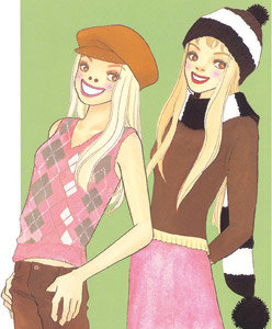 스즈키 유미코의 ‘미녀는 못 말려’의 주인공 ‘리리’(왼쪽)는 얼굴이 ‘메기’라고 불릴 정도로 못생겼지만 스스로 예쁘다고 믿고 산다. 오른쪽은 리리의 친구이자 진짜 미인인 ‘안나’. 그림제공 서울문화사