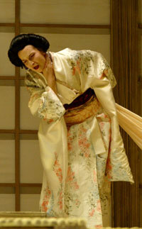 오페라 '나비부인'리허설 장면.