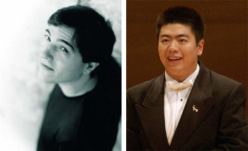 ‘제2의 글렌 굴드’로 불리는 피아니스트 파질 세이(왼쪽)와 중국 피아니스트 열풍의 선두주자 랑랑.    -사진제공 마스트미디어