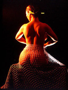 누드모델 김민정씨