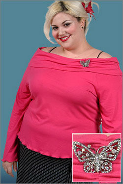 비만 여성들을 타깃으로 한 미국의 의류브랜드 ‘토리드’는 섬세하게 제작한 장신구 등 화려한 액세서리와 여성스러운 디자인으로 고객들에게 좋은 반응을 얻고 있다. 사진제공 토리드닷컴