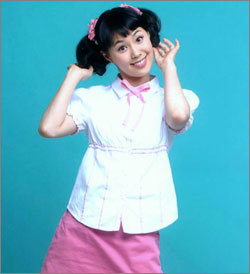 20대 뽀미 언니로 뽑힌 대학생 김동희씨. 사진제공 MBC