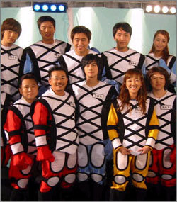 KBS2 ‘일요일은 101%’의 새 코너 ‘Go! 아테네 슈퍼 챔피언’ 출연진. 사진제공 KBS