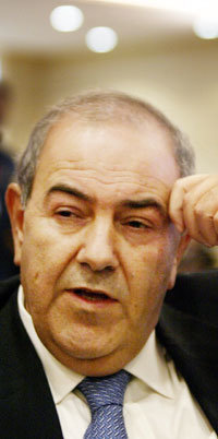 이라크 과도정부 총리로 추대된 이야드 알라위.-동아일보 자료사진