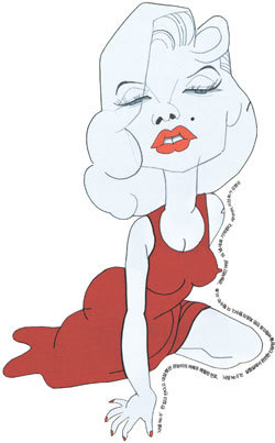 ‘샤넬 No 5＇만 입고 잔다고 대답했던 관능미의 여배우 메릴린 먼로.‘샤넬 No 5＇는 실험실에서 완전한 인공향을 바탕으로 만든 최초의 향수다.이 향수는 이후 ‘관능적인 여성’의 냄새로 기억된다.캐리커처 서양화가 강형구