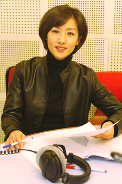 고 정은임 아나운서의 생전 모습. 6일 오전 9시반 서울 여의도 MBC 남문 광장에서 영결식이 열린다. - 사진제공 MBC