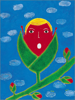 박형진 작 아기꽃(2004년).