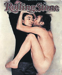 음악전문지 ‘롤링스톤’ 1981년 1월 22일자에 실린 존 레넌과 오노 요코의 사진. 미국 잡지편집인협회가 ‘지난 40년간 가장 멋있는 잡지 표지’ 1위로 뽑은 사진이다. 동아일보 자료 사진