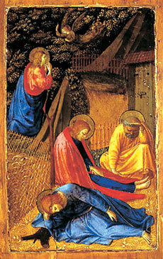 이탈리아가 미국 메트로폴리탄박물관에 대여해 준 15세기 화가 프라 안젤리코의 ‘겟세마네 동산에서의 기도’.