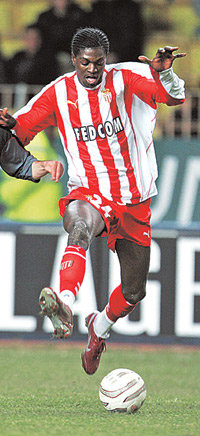 토고의 득점 기계 에마뉘엘 아데바요르.동아일보 자료 사진