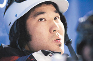 2006 토리노 동계올림픽에서 동메달을 딴 한국계 입양아 토비 도슨(미국) 선수.자료사진 동아일보