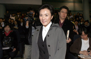 29일 강금실 전 법무장관의 연대 강연. 이종승기자