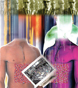 공상과학 영화의 단골 소재인 순간이동을 실현시킬 수 있는 기술이 한 단계 업그레이드됐다. 영국과 일본의 물리학자들이 한 입자의 정보를 원격으로 복제해 내는 ‘텔레클로닝’에 성공한 것. 미래에 제작될 영화 ‘매트릭스’ 완결편에는 텔레클로닝으로 만들어진 주인공이 등장할지도 모른다. 그래픽=윤상선  기자