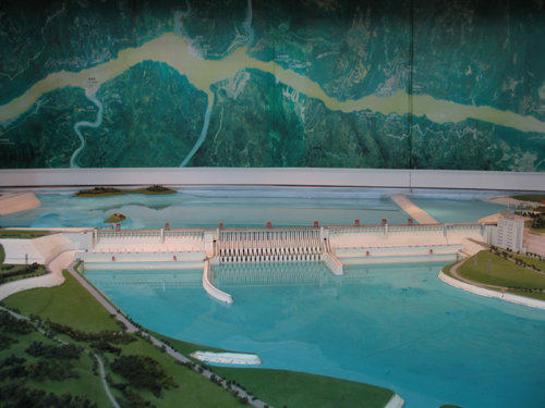 싼샤댐 조감도.