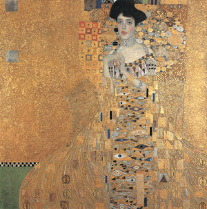 18일 회화 사상 최고가에 판매된 오스트리아 화가 구스타프 클림트의 ‘아델레 블로흐바우어의 초상’. AFP 자료 사진