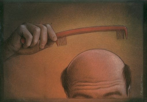 카툰 부문 대상 ‘Comb’ Pawel Kuczynski