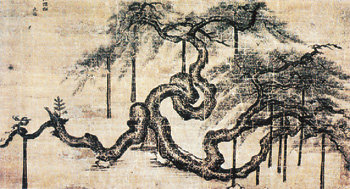 겸재 정선(1676∼1759)이 노송을 소재로 그린 ‘사직노송도’. 사진 제공 국립춘천박물관