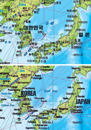 외국의 지도제작기관이나 민간업체에서 제작된 세계지도에는 독도와 동해가 일본의 영토로 잘못 표기되어 있었으나, 이번에 제작한 지도에는 이를 올바르게 표기함으로써 국제사회에 독도가 대한민국 영토임을 다시한번 강조하고 인식시킨기 위한 것이다. 한국을 정중앙에 배치하고, 축척을 2천8백만분의1로하여 전지(110cm×160cm)를 연결한 지면에 메카토르(Mercator)투영법을 사용하여 제작하였다. 국토지리정보원 제공