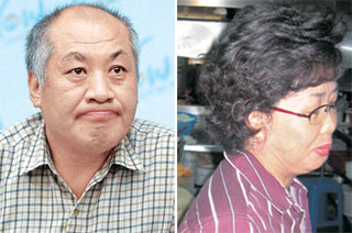 정부가 납북자 가족은 배제한 채 전후 납북자 지원 특별법위원회를 만드는 데 반대해 단식농성을 벌이고 있는 최성용 납북자가족모임 대표(왼쪽). 그의 외로운 단식을 지켜보며 눈물을 삼키는 아내 문용희 씨는 남편 앞에서는 “나라가 할 일을 당신이 대신한다”며 애써 격려의 말을 건넨다. 임우선 기자