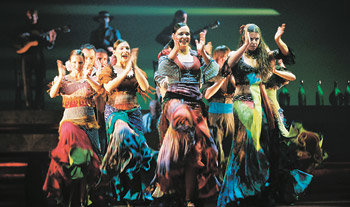 플라멩코 춤이 돋보이는 뮤지컬 ‘돈 주앙’. 사진 제공 PR게이트