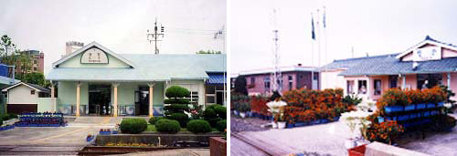 동해남부선 송정역(왼쪽)과 장항선 청소역. 사진출처 철도공사 홈페이지