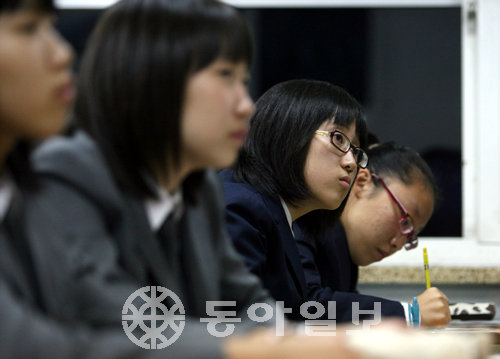 국어수업중인 영주