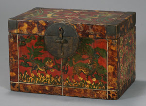 목제화각사령문함