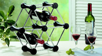 와인을 눕혀서 보관하는 ‘와인 랙’. 사진 제공 엔비노