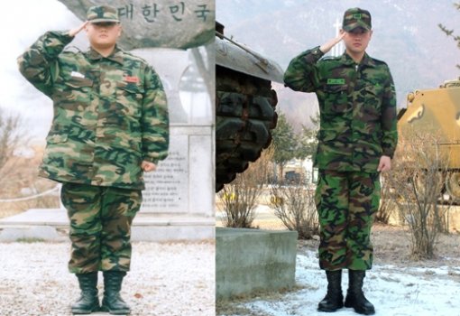 군생활 1년여만에 36kg 감량육군 제26사단 독수리 부대 최인제 상병이 군 입대 1년여만에 36kg을 감량, 화제가 되고 있다.[연합]