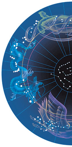 달의 공전주기(27.32일)를 고려해 별자리를 28개 구역으로 나눈 28수(宿). 동양의학의 고전인 황제내경에는 28수의 위치에 따라 사람 몸에서 28개 맥(脈)의 상태도 변한다는 내용이 나와 있다. 자료 제공 김선모 씨