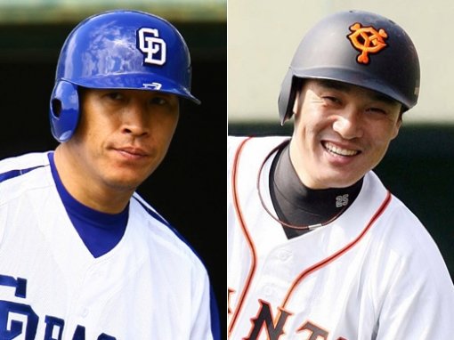 ▲이병규(왼쪽)와 이승엽 [연합뉴스]