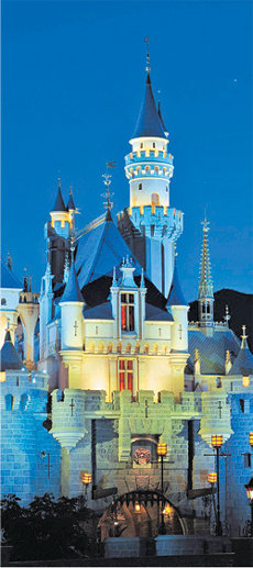 홍콩 디즈니랜드. 동아일보 자료 사진